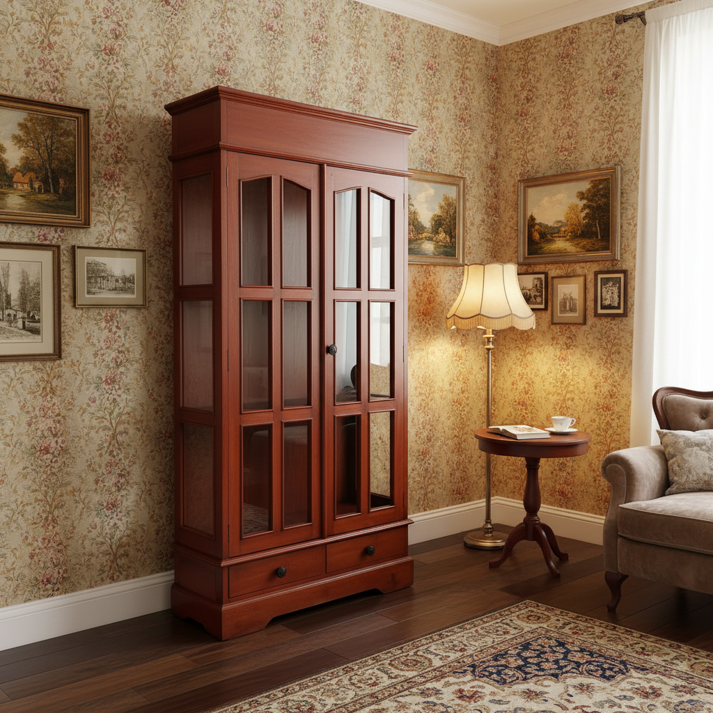 Vintage Display Cabinet (pre-owned/restored)
