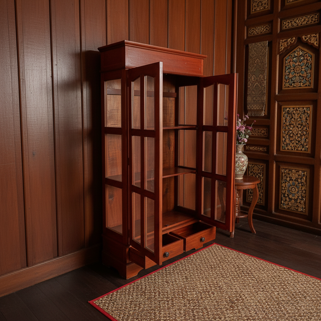 Vintage Display Cabinet (pre-owned/restored)