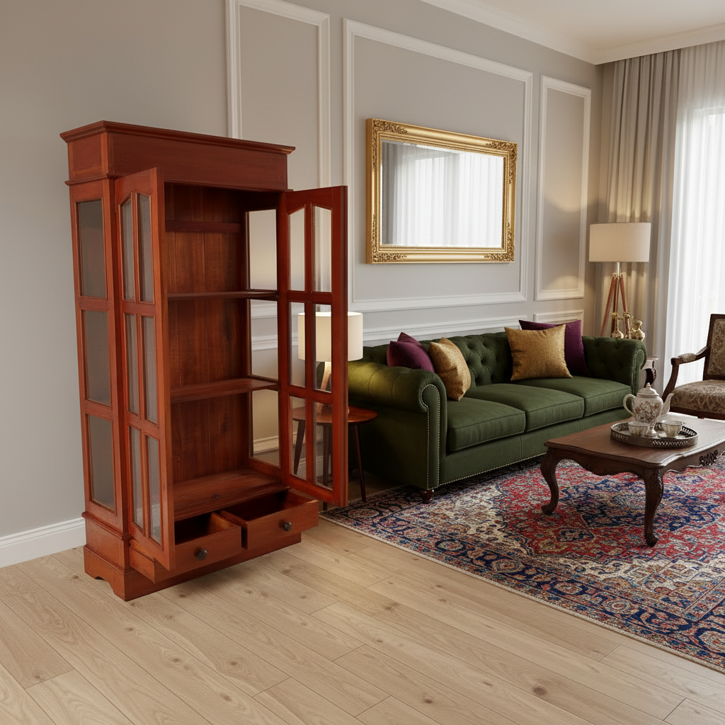 Vintage Display Cabinet (pre-owned/restored)