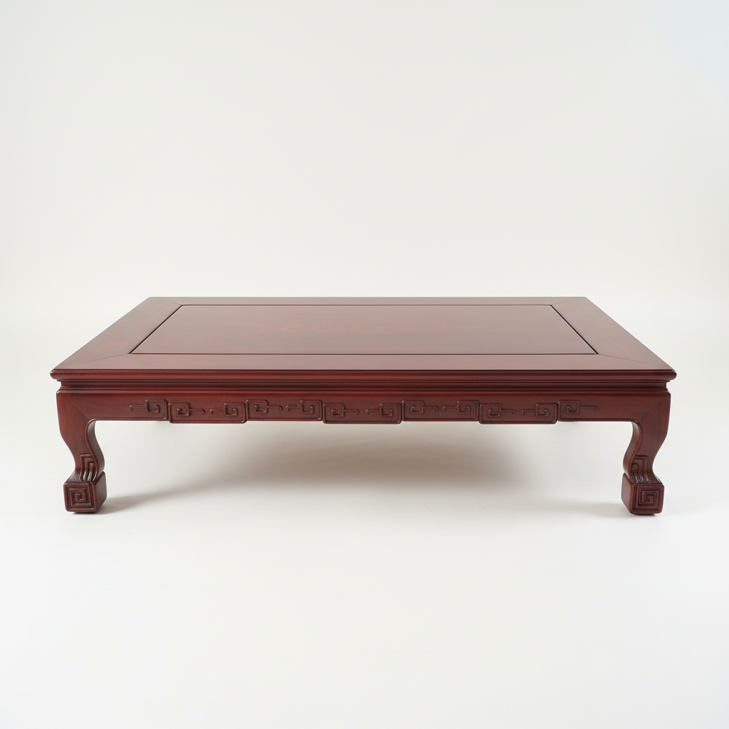 Vintage Teak Opium Bed Coffee Table #3 (pre-owned-restored)