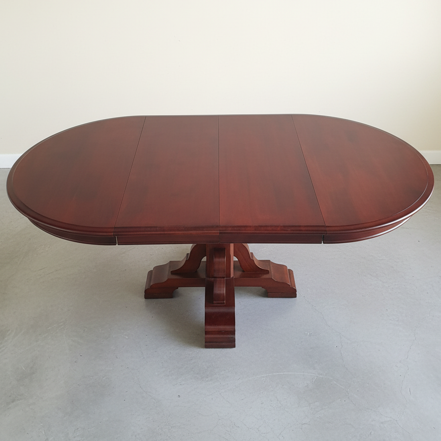 Extendable Round/Oval Dining Table