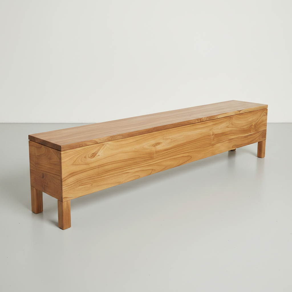 Noosa Box Bench (w. storage) (210cm) - display unit
