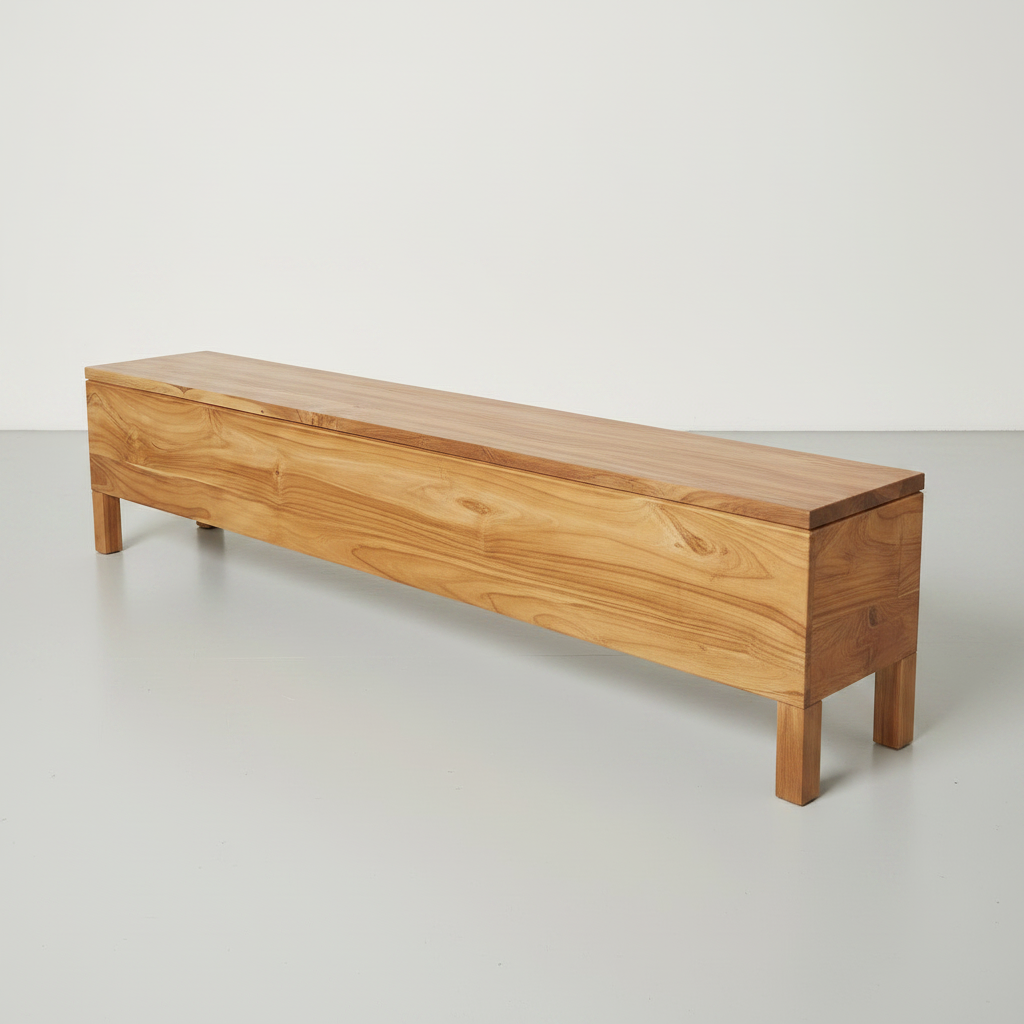 Noosa Box Bench (w. storage) (210cm) - display unit