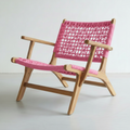 Bingin Lounger (with arm rest) Pink Ribbon Version