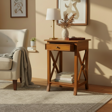 Load image into Gallery viewer, Teak Side Table #2 (pre-owned/un-restored)
