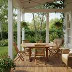 Outdoor Extendable Dining Table (pre-owned/un-restored)