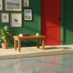 Tweed Bench (90cm) - display unit