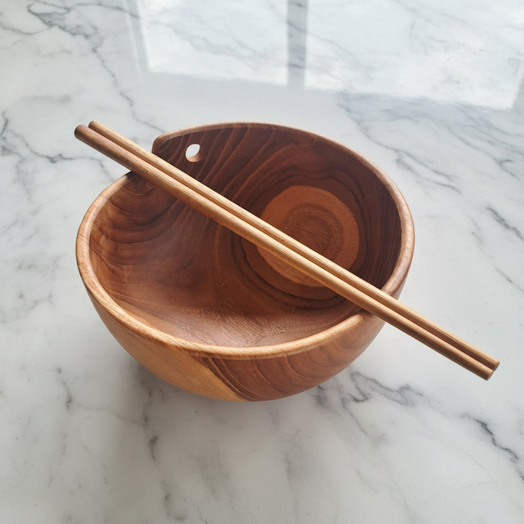 Teak Rice Bowl #3