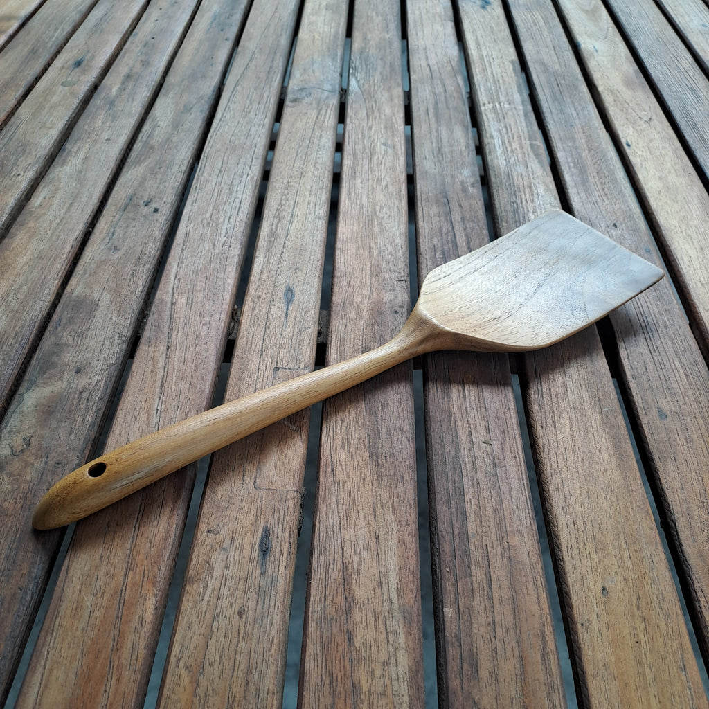 Teak Flipping Spatula #12