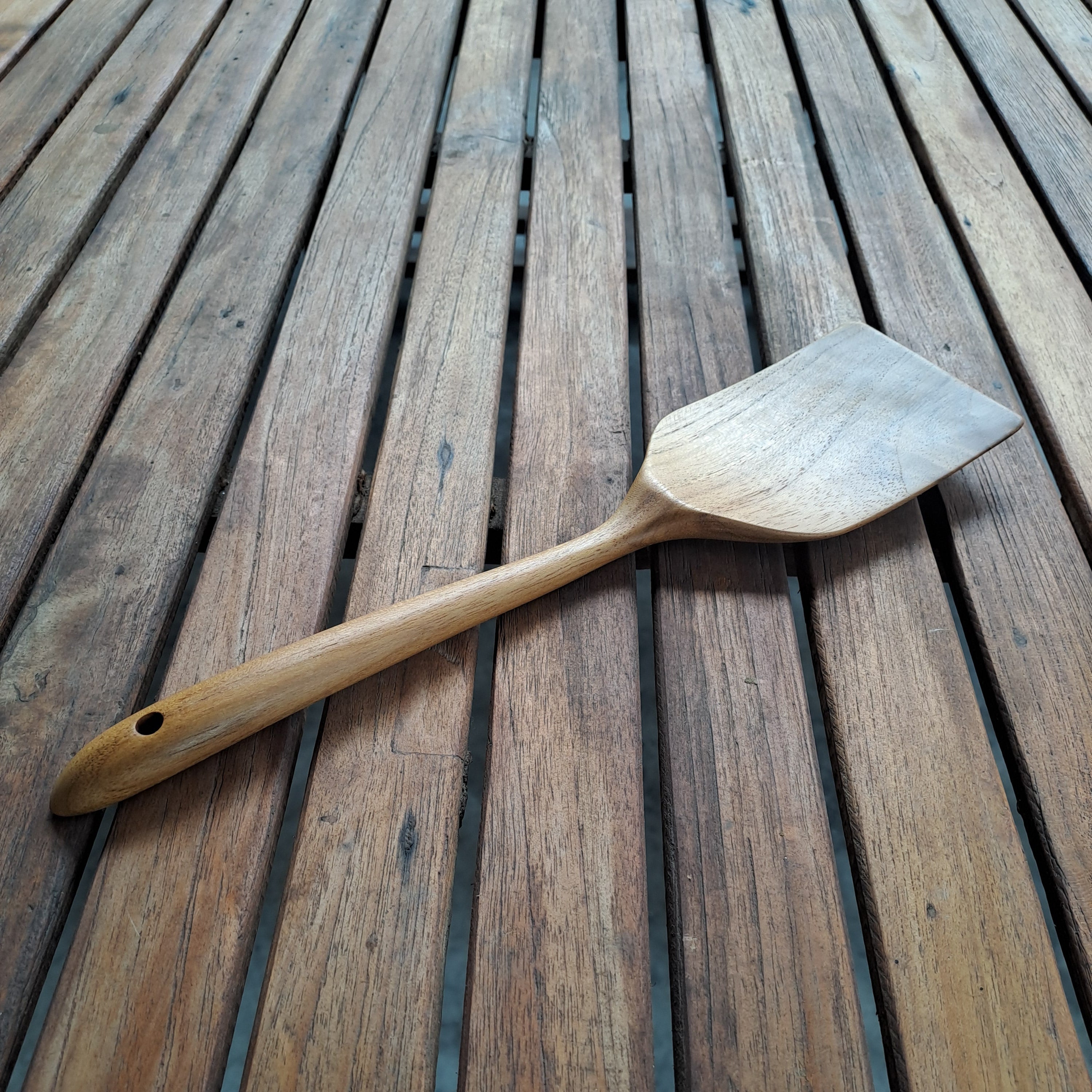 Teak Flipping Spatula #12