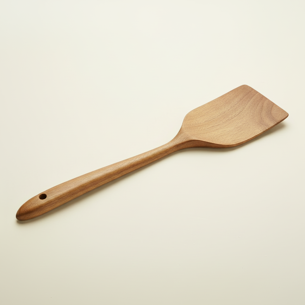 Teak Flipping Spatula #12