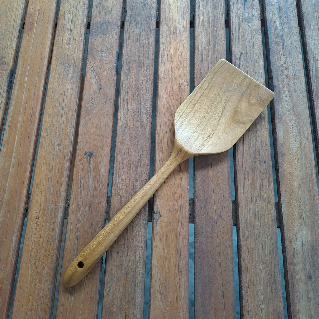 Teak Flipping Spatula #12