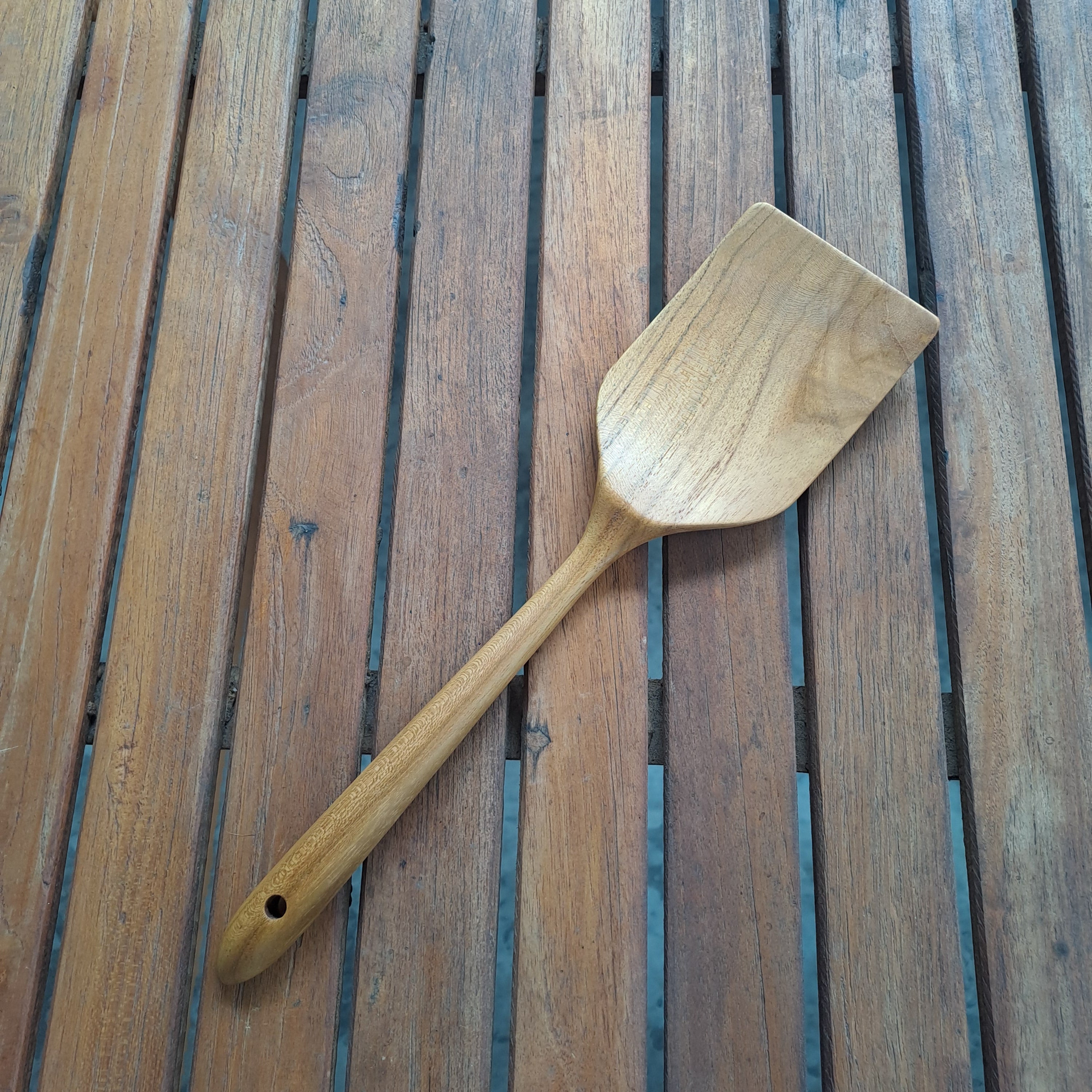 Teak Flipping Spatula #12