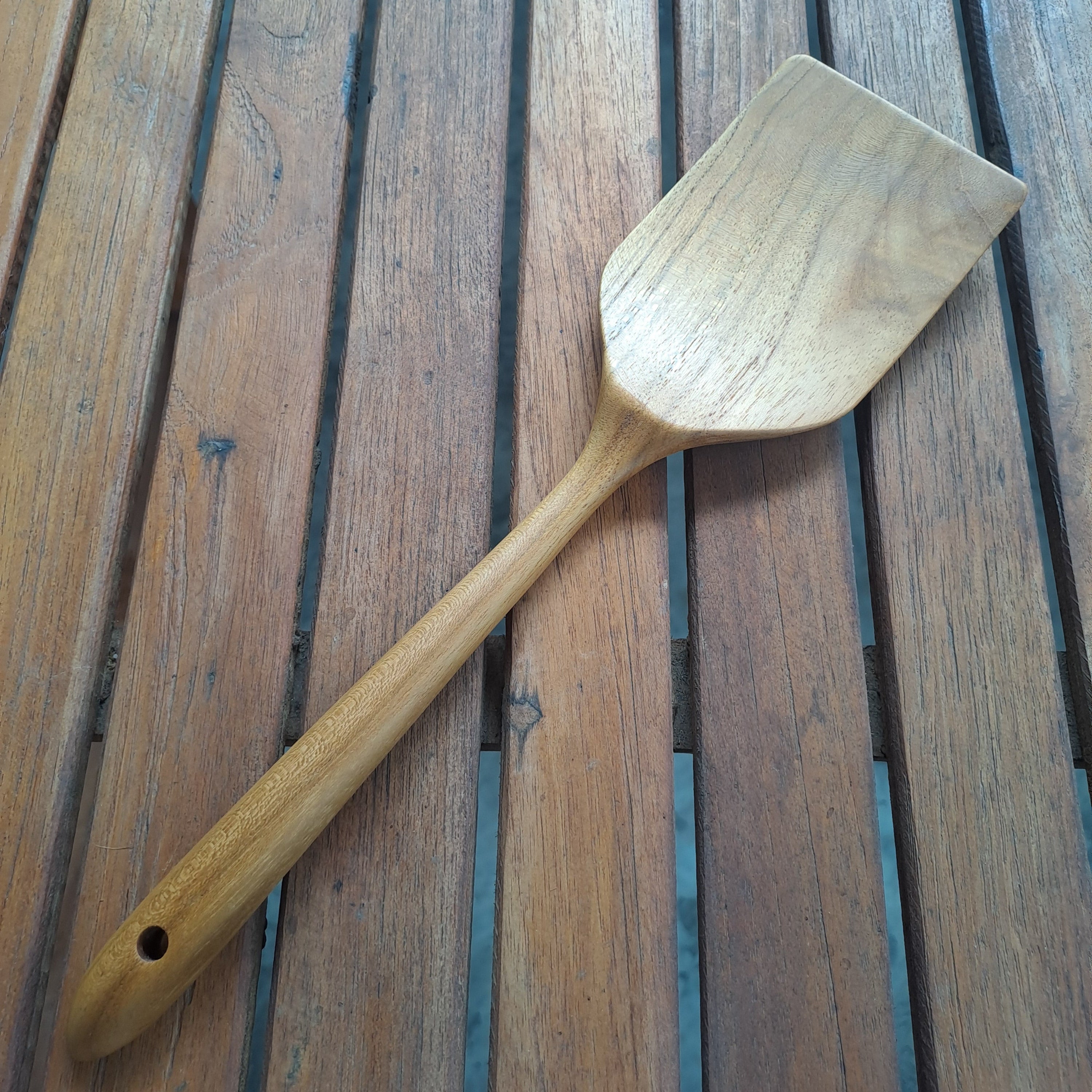 Teak Flipping Spatula #12