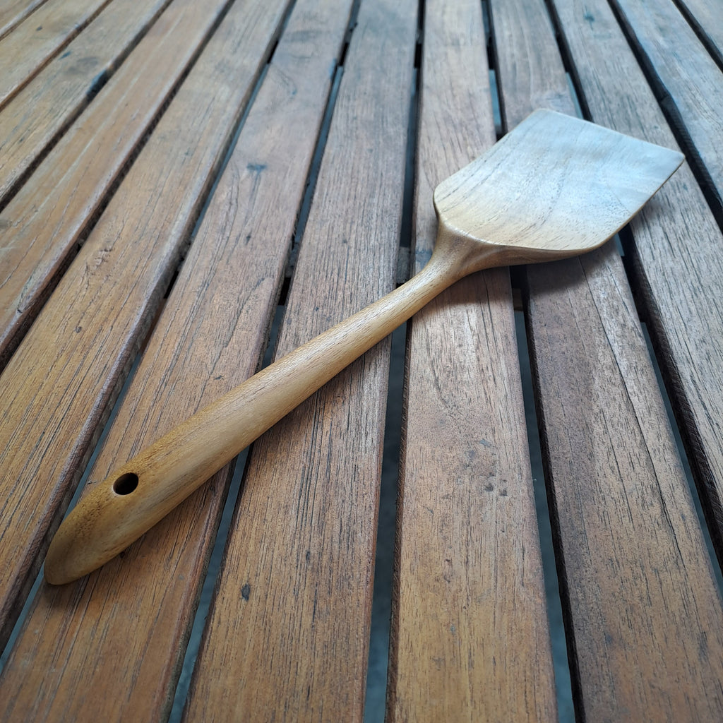 Teak Flipping Spatula #12
