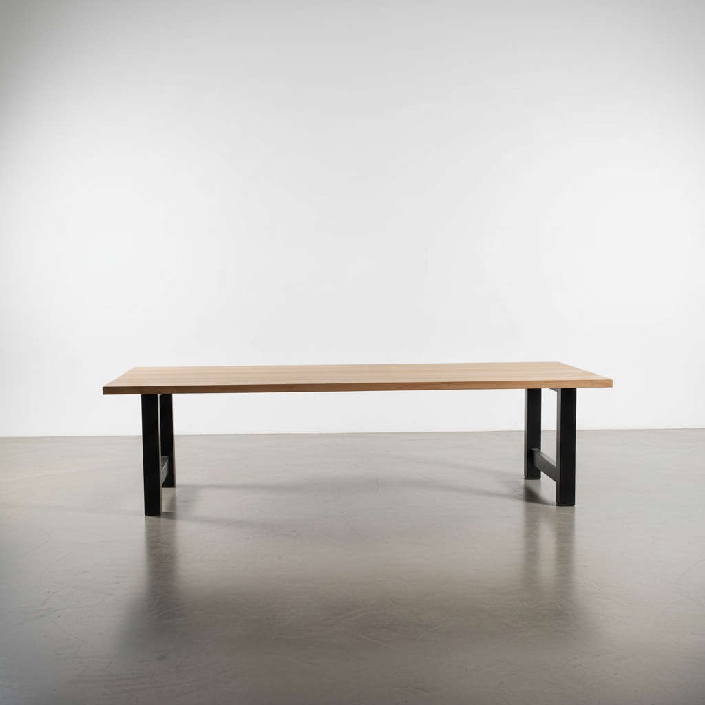 Dining Table with Steel Legs - display unit (300cm)