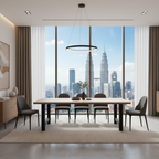 Dining Table with Steel Legs - display unit (300cm)