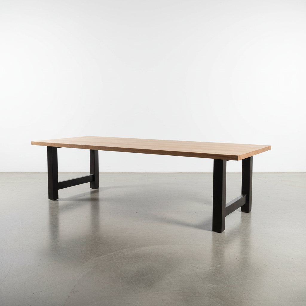 Dining Table with Steel Legs - display unit (300cm)