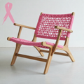 Bingin Lounger (with arm rest) Pink Ribbon Version