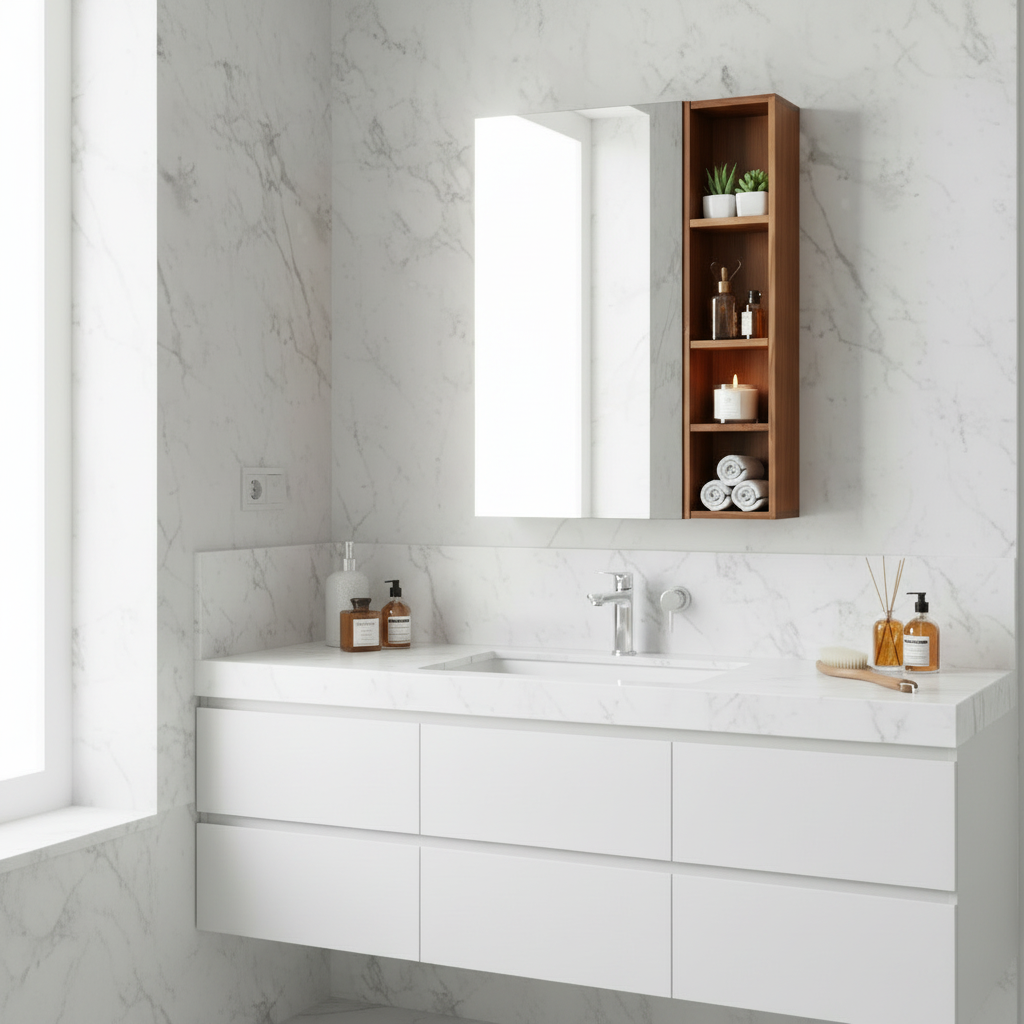Custom Wall Vanity