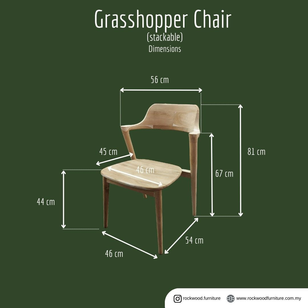 Grasshopper Chair (stackable)