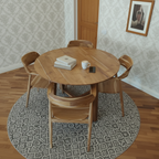 Ramberg Round Dining Table (4 Legs)