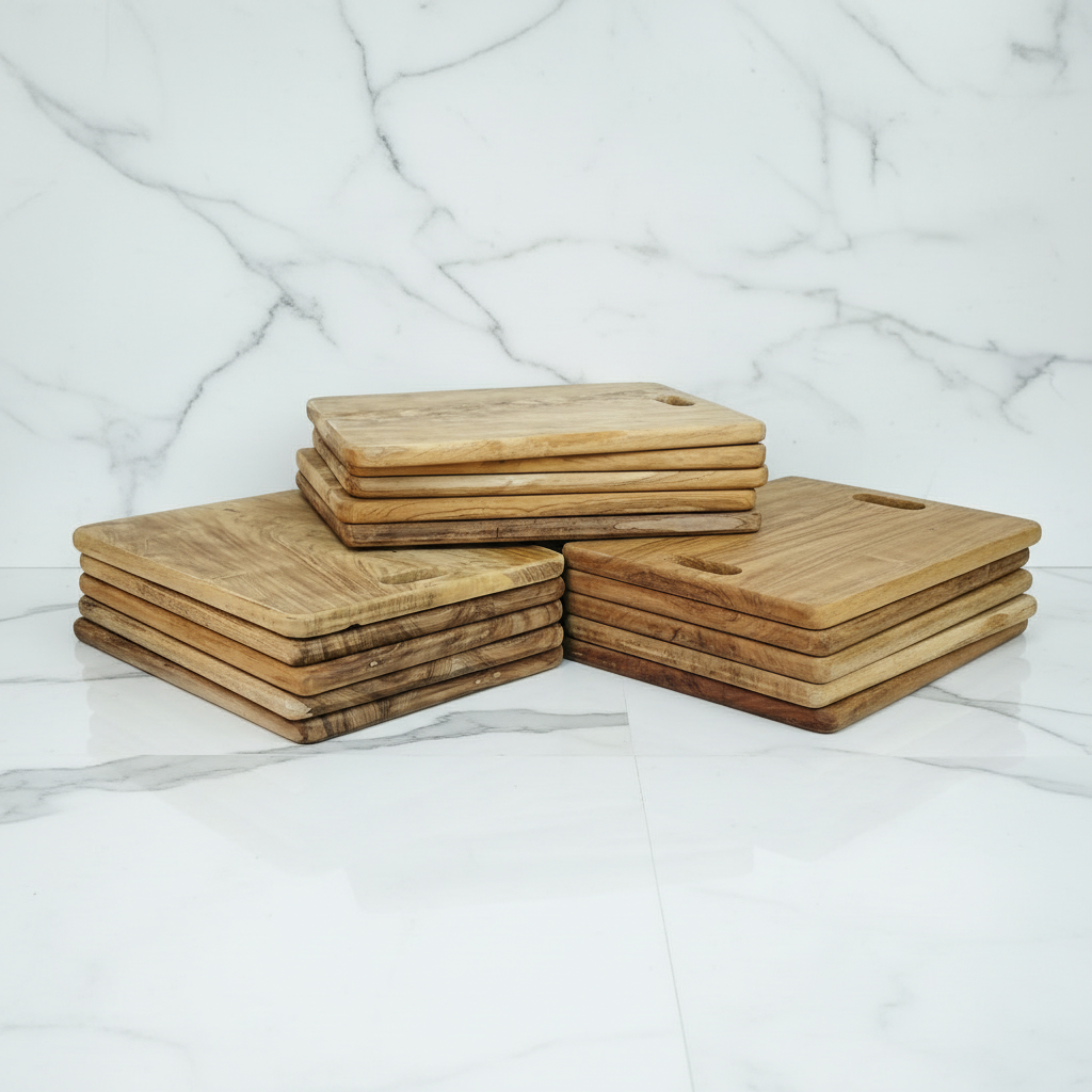 Teak Bread Board