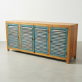 Louvred Sideboard (200cm) type 1
