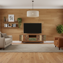 Load image into Gallery viewer, Rustic TV Console Type 6 (colour)

