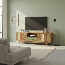 Load image into Gallery viewer, Rustic TV Console Type 6 (colour)
