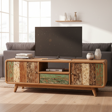 Load image into Gallery viewer, Rustic TV Console Type 6 (colour)
