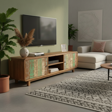 Load image into Gallery viewer, Rustic TV Console Type 5 (colour)
