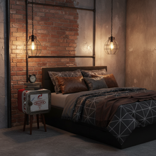 Load image into Gallery viewer, Oil Barrel Bedside Table Type #1
