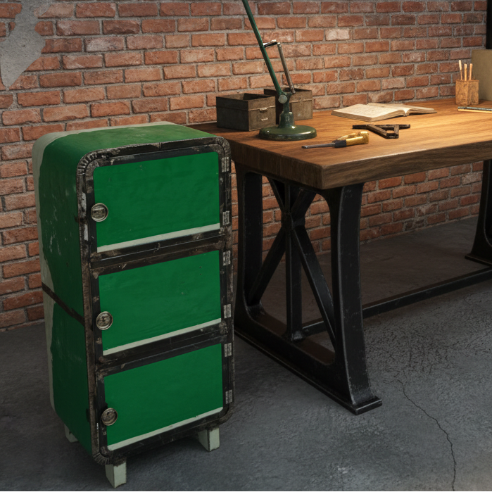 Oil Barrel Lowboy Type #1