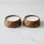 Teak Bowl Candle (36hr burn)