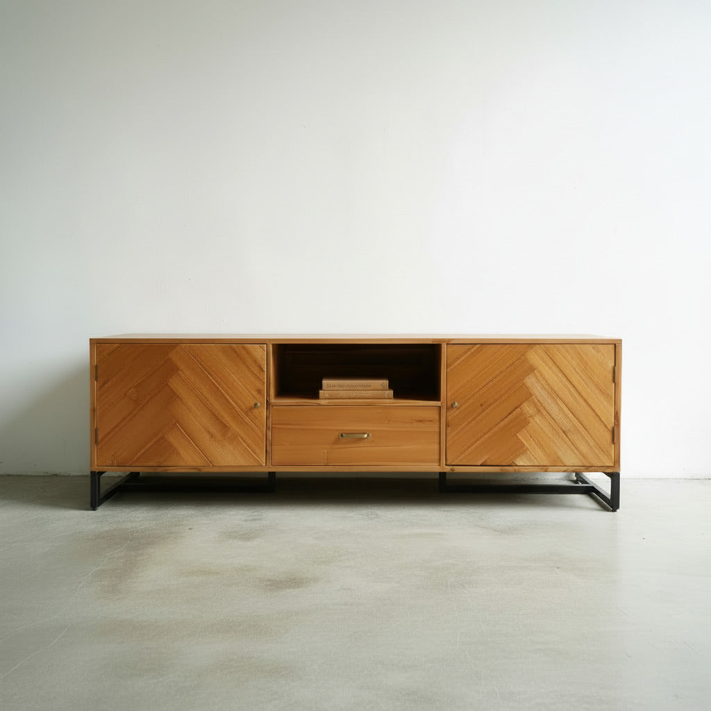 Herringbone TV Console (180cm)