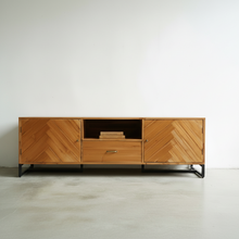 Load image into Gallery viewer, Herringbone TV Console (180cm)

