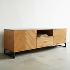 Herringbone TV Console (180cm)