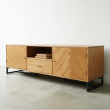 Load image into Gallery viewer, Herringbone TV Console (180cm)
