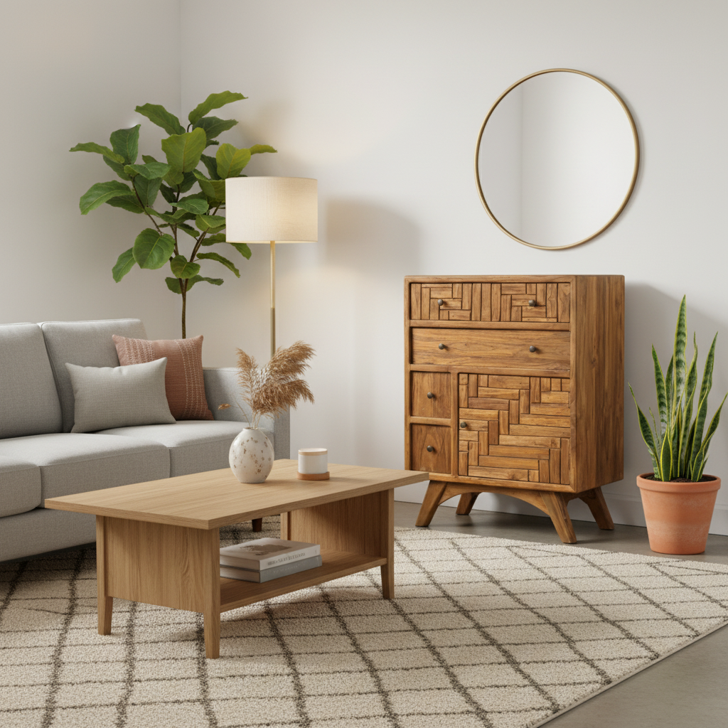 Rustic Dresser (70cm) Type 1