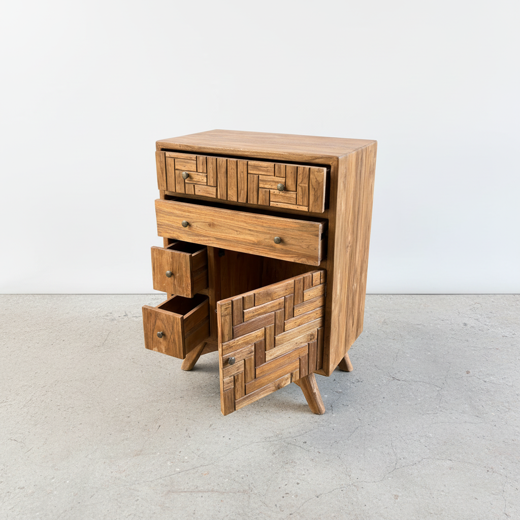 Rustic Dresser (70cm) Type 1