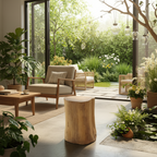 Round Log Stool/Plinth