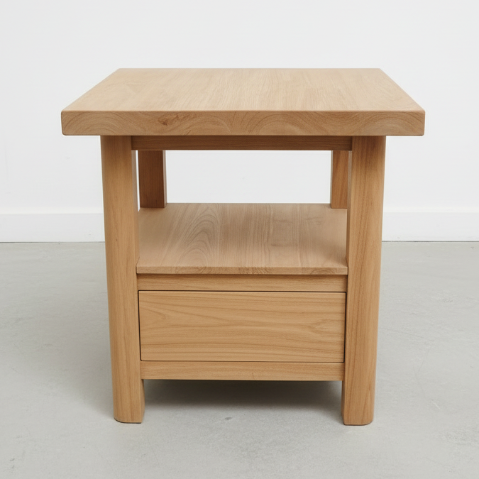 Byron Bedside Table (50cm High)