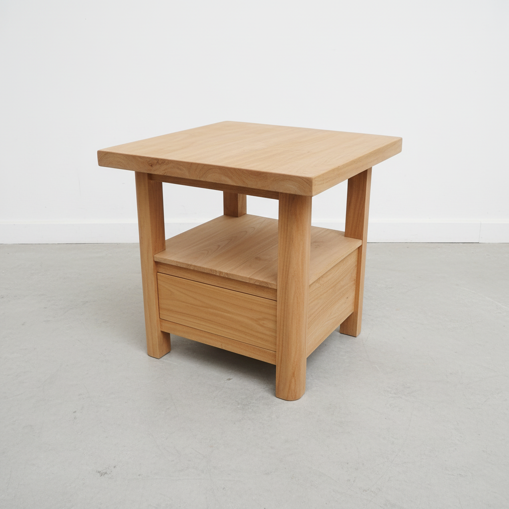 Byron Bedside Table (50cm High)