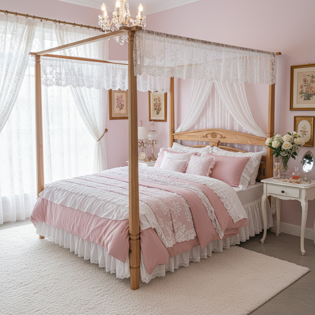 Velden Four Post Bed