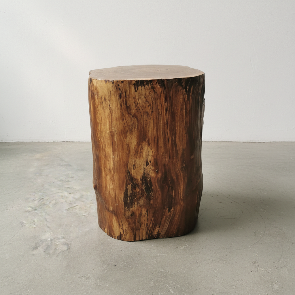 Round Log Stool/Plinth