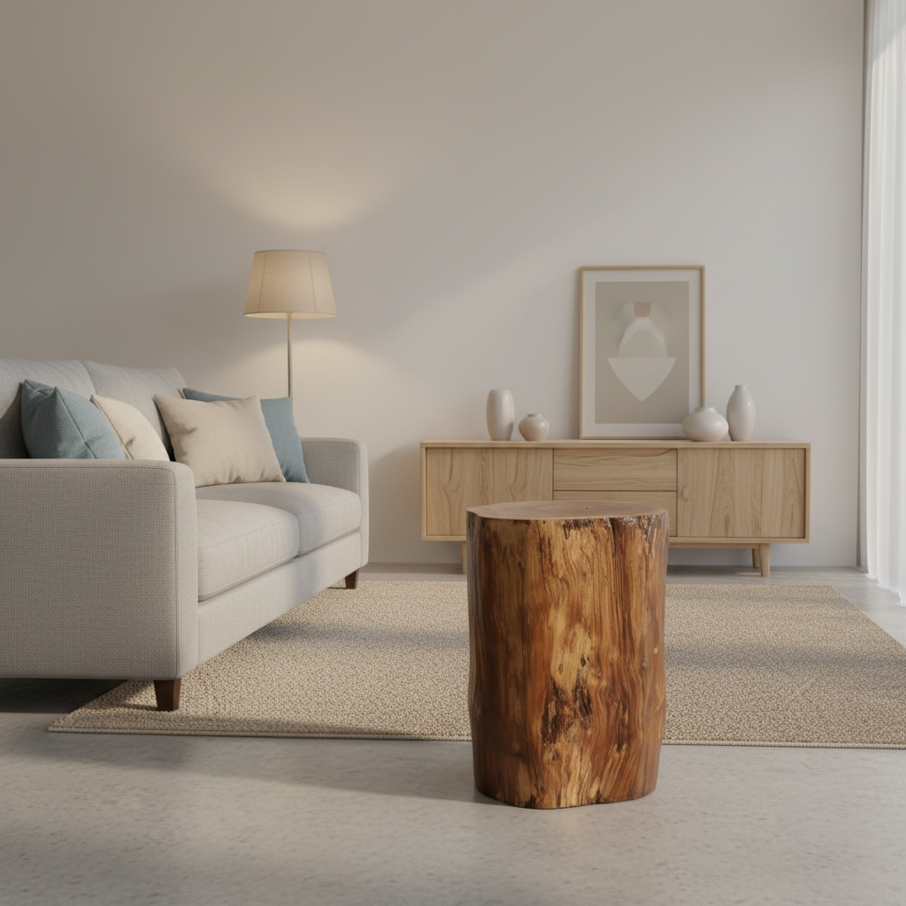 Round Log Stool/Plinth