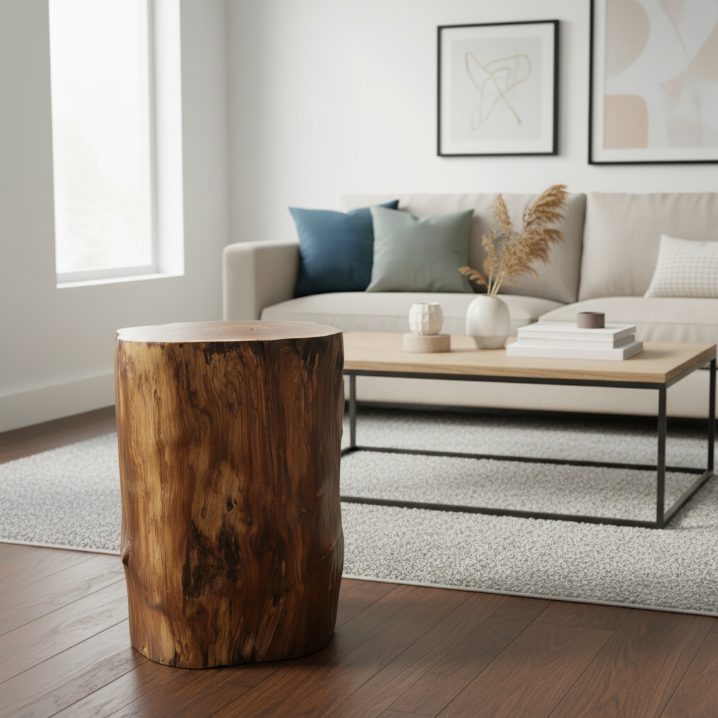 Round Log Stool/Plinth