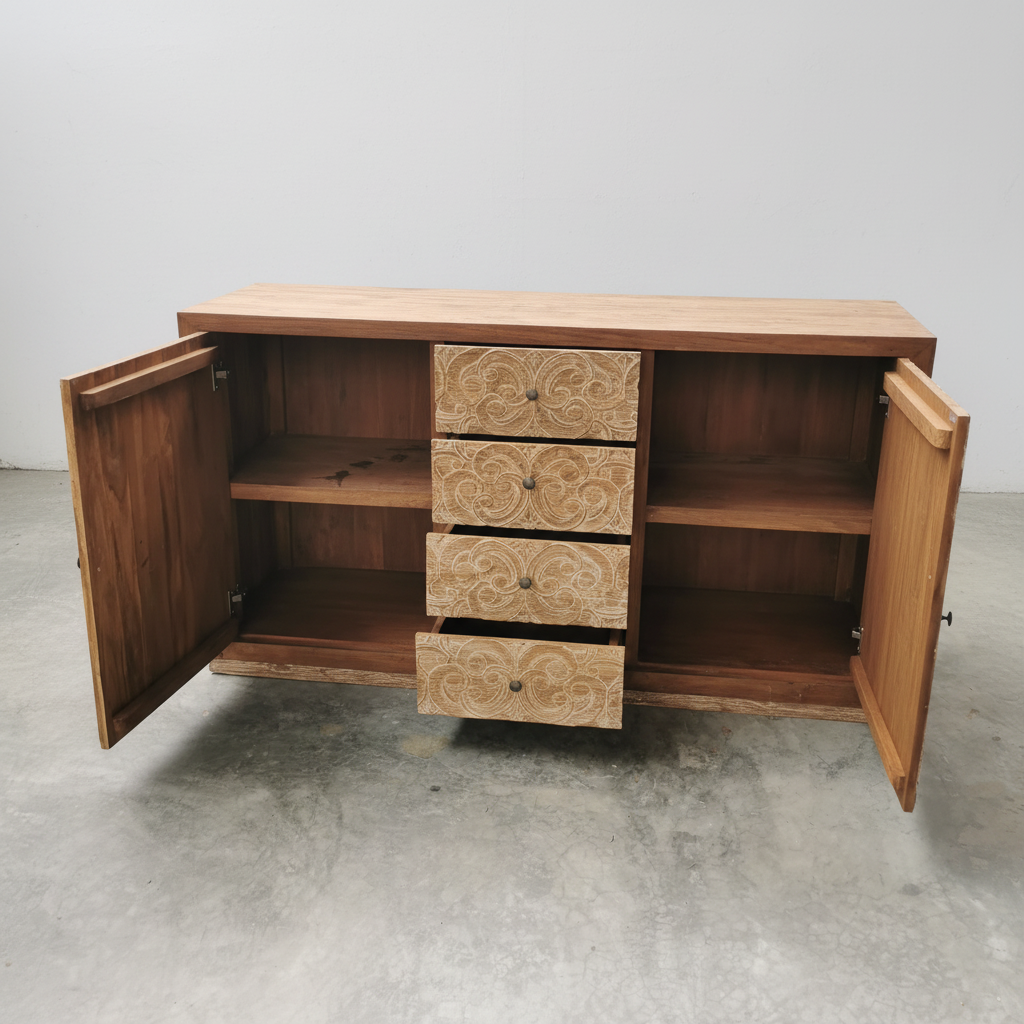 Carved Sideboard (165cm)