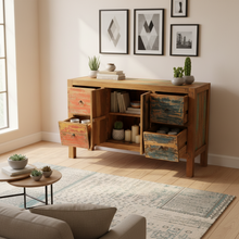 Load image into Gallery viewer, Rustic Cabinet (120cm) type 6

